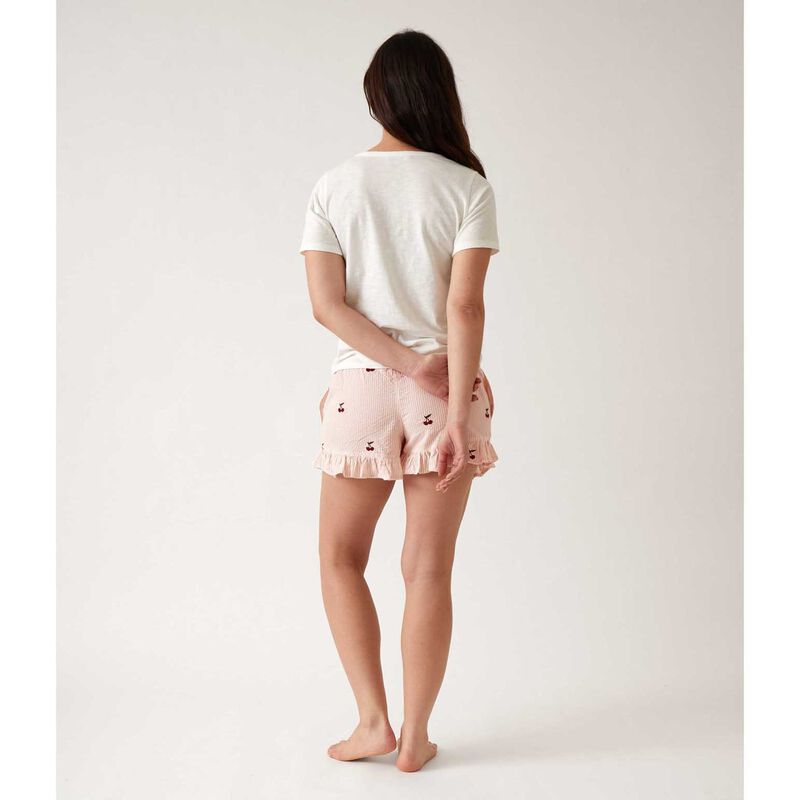 Wallace Cotton Rosa Sleep Shorts image number 1